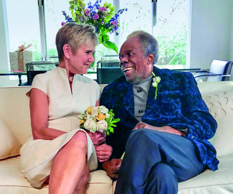 Gawlak and Gilliam on their wedding day, Washington, D.C., 2018