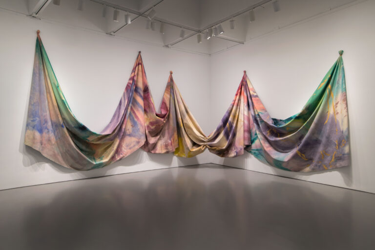 Sam Gilliam, Light Depth, 1969. Acrylic on canvas. Gift from the Trustees of the Corcoran Gallery of Art (Museum purchase, Gallery Fund), 2018. © 2025 Sam Gilliam / Artists Rights Society (ARS), New York. Courtesy of Hirshhorn Museum and Sculpture Garden. Photo: Lee Stalsworth